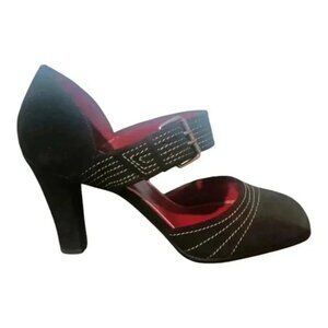 Michelle K. Black Suede shoes
